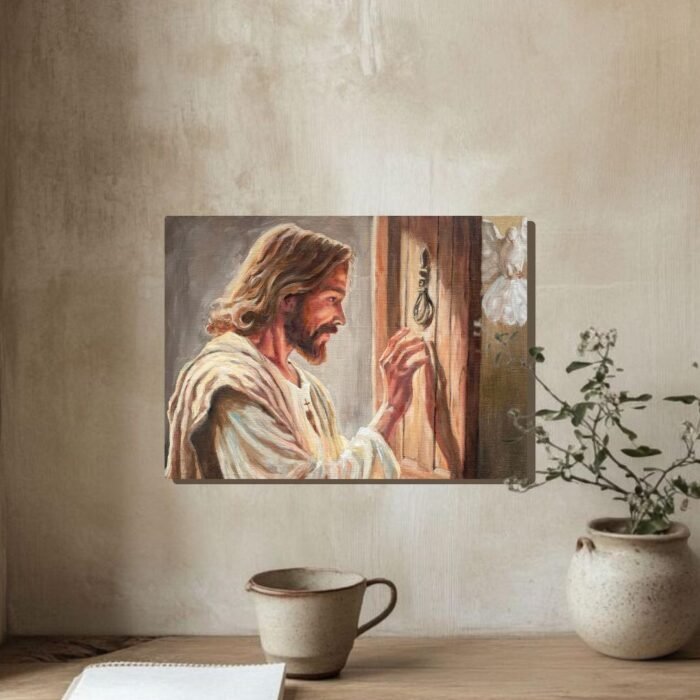 Jésus frappe à la porte – Image 1