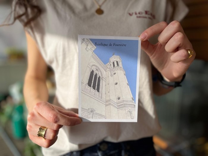 Carte postale Basilique de Fourvière – Image 1