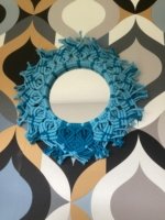 Couronne asymétrique bicolore miroir