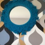 Couronne mandala miroir