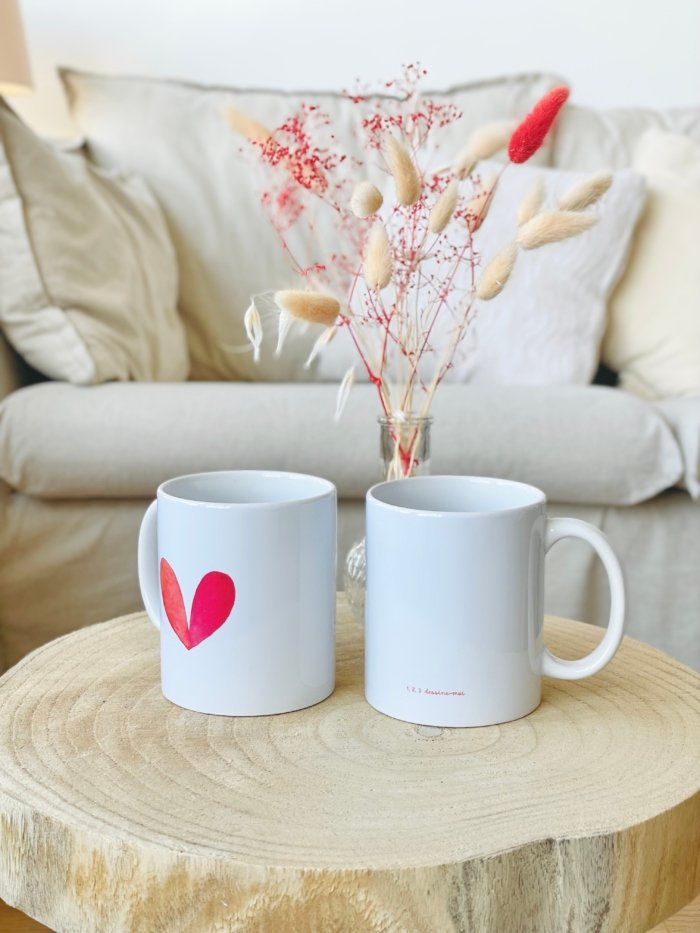 Mug 1 cœur – Image 6