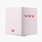 Carnet rosé aux 3 cœurs – Image 3