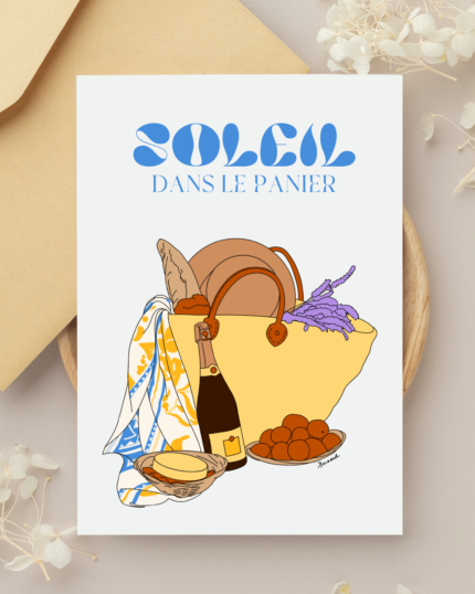 Soleil dans le panier