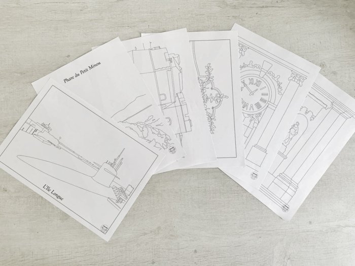 Lot 2 - Coloriages – Image 1