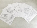 Lot 1 - Coloriages