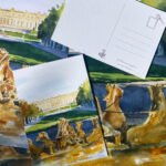 Carte postale Bassin d'Apollon
