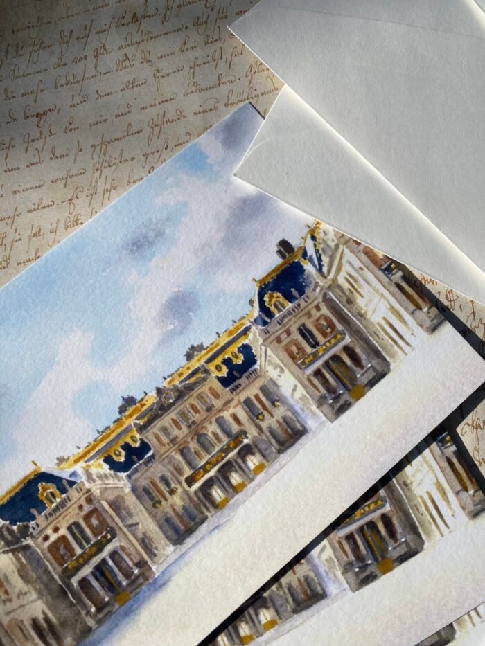 Carte postale Cour de Marbre – Image 3