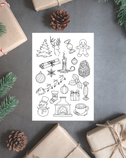 Ambiance Noël - Blanche